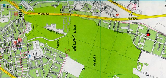 Chrobákova 1095/11 mapa